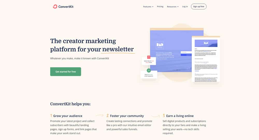 convertkit review