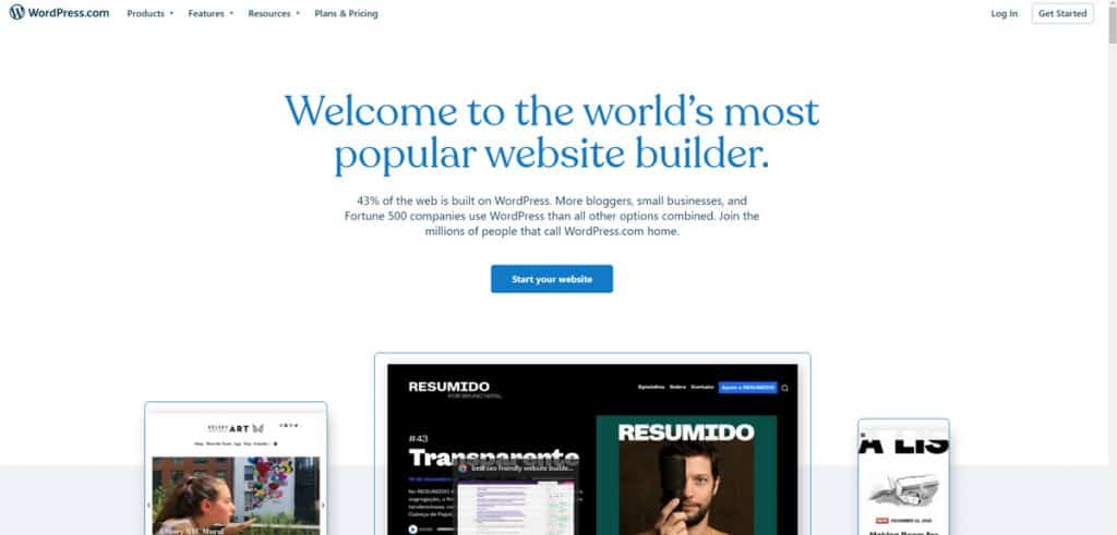 WordPress best seo friendly website builder