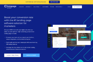 instapage landing page builder tool