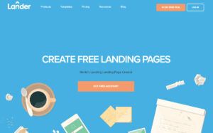 landerapp landing page builder tool