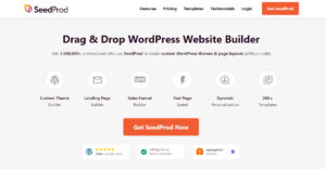 seedprod wordpress landing page builder