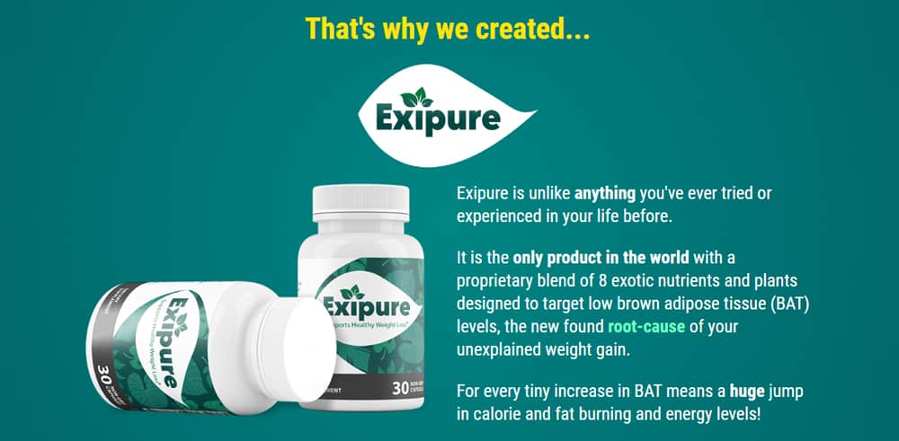 what is exipure weight loss supplement image