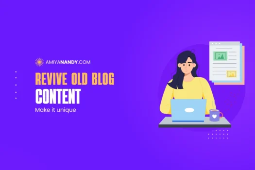 revive old blog content