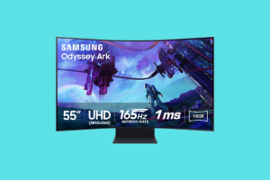samsung 55-inch odyssey ark 4k oled gaming monitor